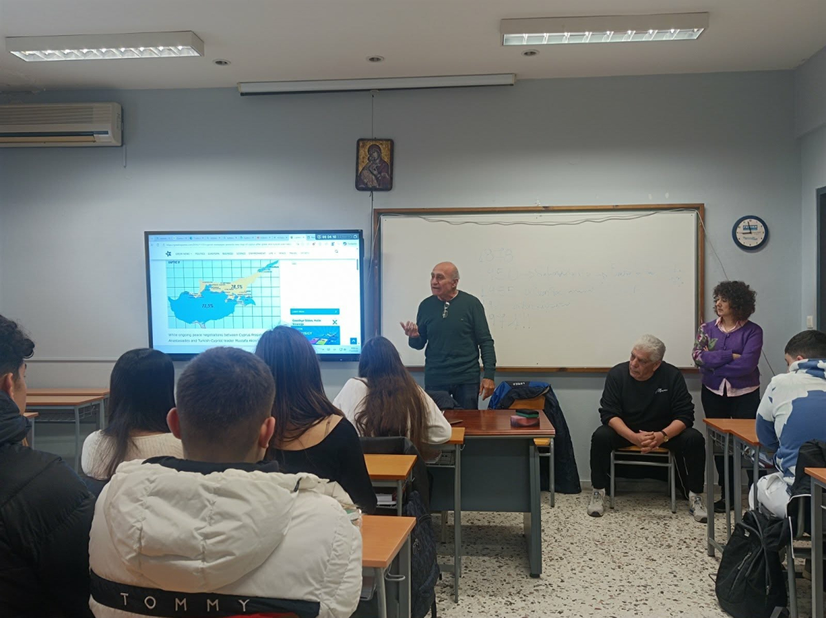 Φιλοξενία καθηγητών από τον Κύπρο στο πλαίσιο erasmus+