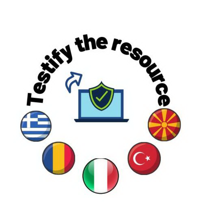 Erasmus+ 2021-2023 «Testify the resource before sharing a post»